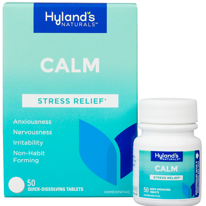 Calm Tablets - Stress, Anxiousness, Nervousness & Irritability Natural Relief